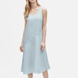 Eileen Fisher Organic Handkerchief Linen Tank dress